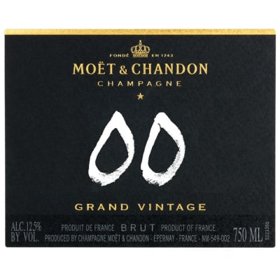 Moet & Chandon Grand Vintage 2008 (6x75cl)