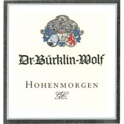 Burklin Wolf Deidesheimer Hohenmorgen Riesling GC Trocken 2015 (6x75cl)