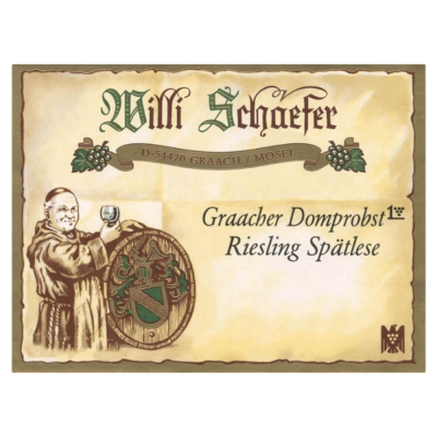 Willi Schaefer Graacher Domprobst Riesling Spatlese 2022 (3x75cl)