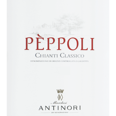 Antinori Peppoli Chianti Classico 2022 (6x75cl)
