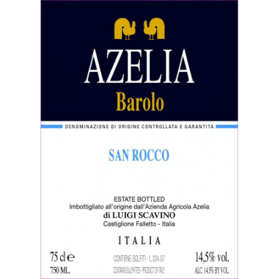 Azelia Barolo San Rocco 2017 (12x75cl)