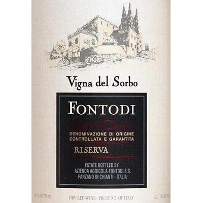 Fontodi Chianti Classico Riserva Vigna del Sorbo 2020 (6x75cl)