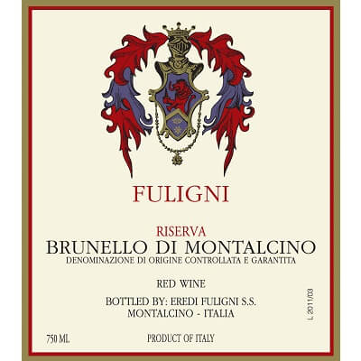 Fuligni Brunello di Montalcino Riserva 2016 (1x150cl)