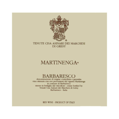 Marchesi di Gresy Barbaresco Martinenga 1995 (6x75cl)