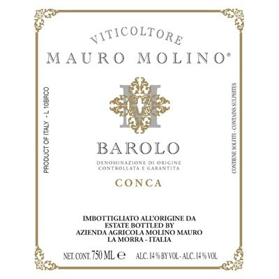 Mauro Molino Barolo Vigna Conca 2017 (6x75cl)
