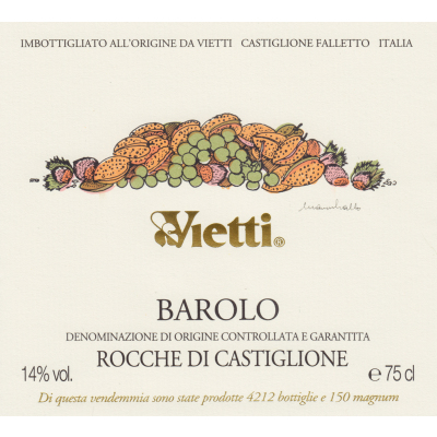 Vietti Barolo Rocche 2014 (3x75cl)