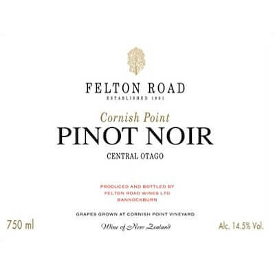 Felton Road Cornish Point Pinot Noir 2022 (6x75cl)