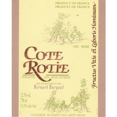 Bernard Burgaud Cote Rotie 2021 (6x75cl)