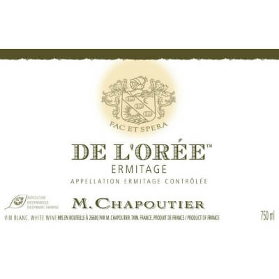 Chapoutier Ermitage De L'Oree Blanc 2012 (3x150cl)