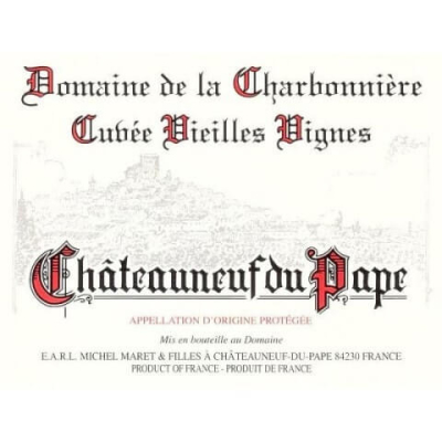 Domaine de la Charbonniere Chateauneuf-du-Pape VV 2010 (12x75cl)