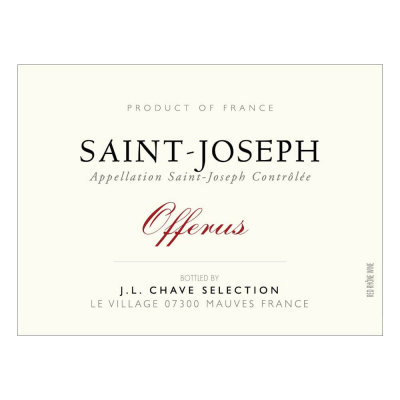 Jean-Louis Chave Selection Saint-Joseph Offerus 2021 (1x75cl)
