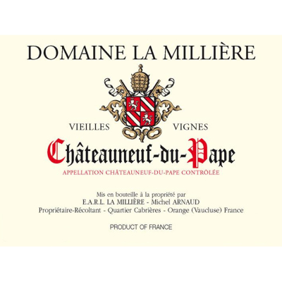 Milliere Chateauneuf-du-Pape VV 2003 (12x75cl)