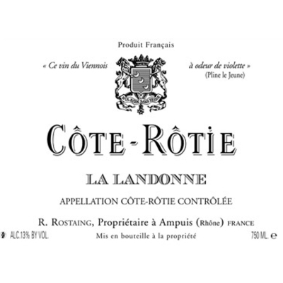 Rene Rostaing Cote-Rotie La Landonne 1996 (12x75cl)