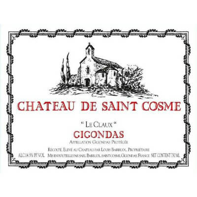 Saint Cosme Gigondas Le Claux 2020 (6x75cl)