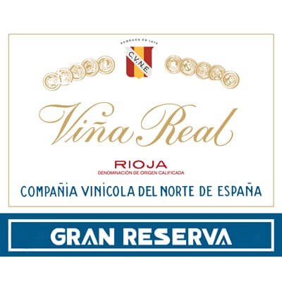 CVNE Vina Real Rioja Gran Reserva 2015 (1x75cl)