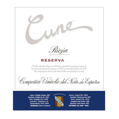 CVNE Rioja Reserva 2009 (6x75cl)