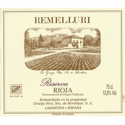 Remelluri Rioja Reserva 2009 (1x75cl)