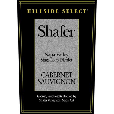 Shafer Hillside Select Cabernet Sauvignon 2002 (6x75cl)
