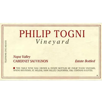 Philip Togni Cabernet Sauvignon 2019 (6x75cl)