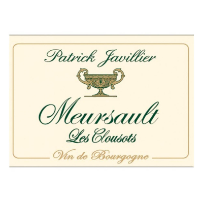 Patrick Javillier Meursault Les Clousot 2017 (1x75cl)