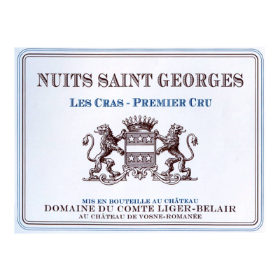 Comte Liger-Belair Nuits-Saint-Georges 1er Cru Les Cras 2010 (3x75cl)