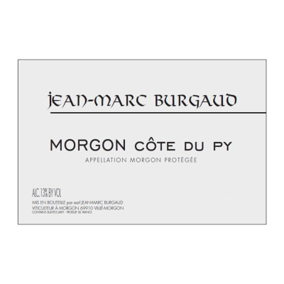 Jean-Marc Burgaud Morgon Cote Py 2022 (6x75cl)
