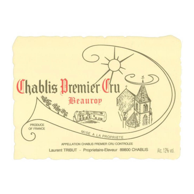 Laurent Tribut Chablis 1er Cru Beauroy 2022 (12x75cl)