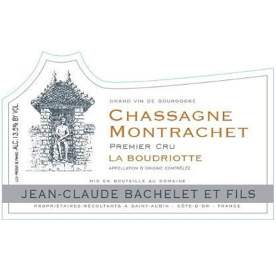 Jean-Claude Bachelet Chassagne-Montrachet 1er Cru La Boudriotte Blanc 2018 (1x75cl)
