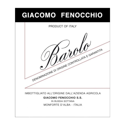 Giacomo Fenocchio Barolo 2017 (6x75cl)