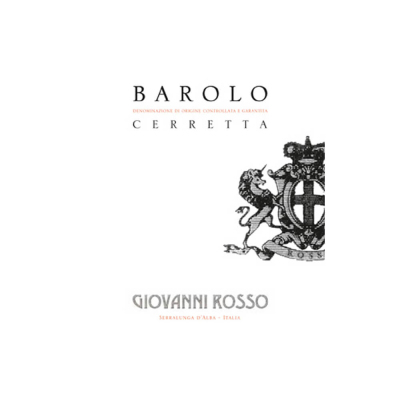 Giovanni Rosso Barolo Cerretta 2019 (6x75cl)