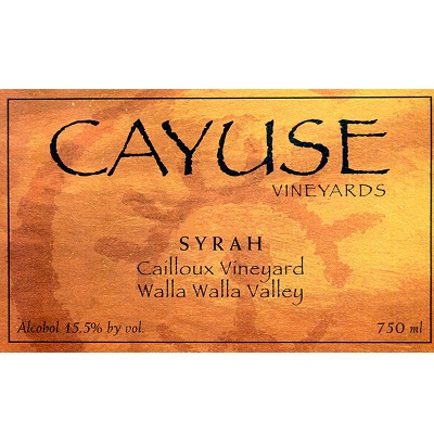 Cayuse Cailloux Syrah 2014 (3x75cl)