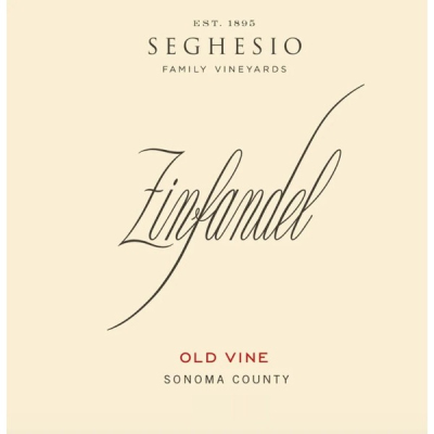 Seghesio Old Vines Zinfandel 2022 (6x75cl)