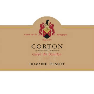 Ponsot Corton Grand Cru Cuvee du Bourdon 2020 (6x75cl)