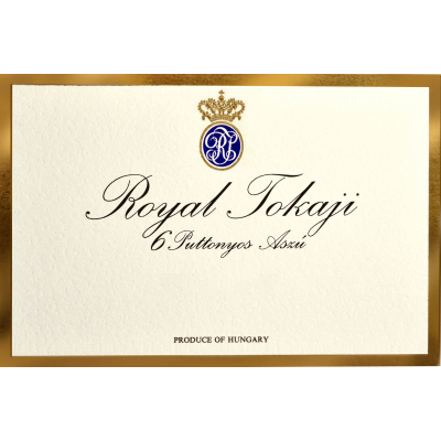 Royal Tokaji Gold Label Tokaji Aszu 6 Puttonyos 1999 (6x37.5cl)