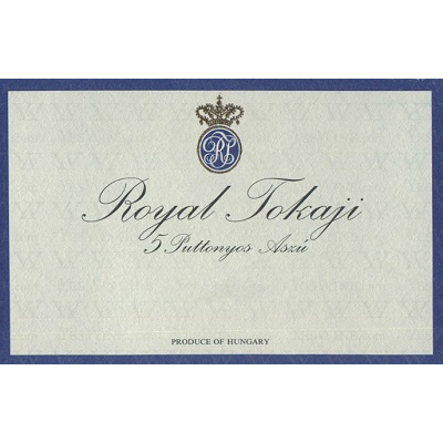 Royal Tokaji Blue Label Tokaji Aszu 5 Puttonyos 2017 (6x50cl)