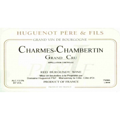 Huguenot Charmes Chambertin Grand Cru 1989 (1x75cl)