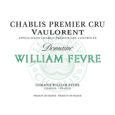 William Fevre Chablis 1er Cru Vaulorent 2022 (3x150cl)