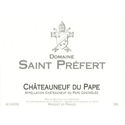 Saint Prefert Chateauneuf-du-Pape 2017 (6x75cl)