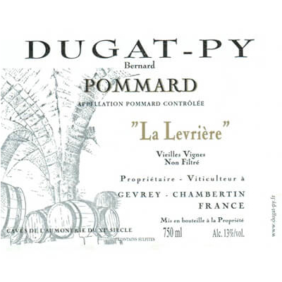 Bernard Dugat-Py Pommard La Levriere VV 2022 (6x75cl)