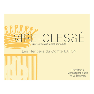 Heritiers Comtes Lafon Vire-Clesse 2022 (12x75cl)