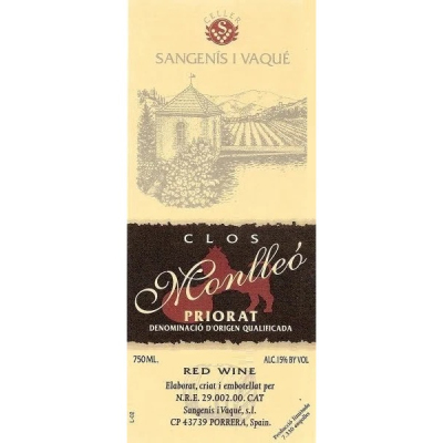 Sangenis i Vaque Clos Monlleo 2004 (1x75cl)
