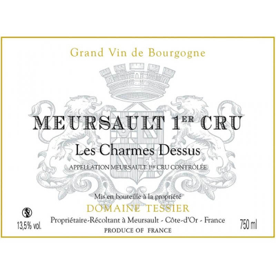 Arnaud Tessier Meursault 1er Cru Les Charmes Dessus 2022 (6x75cl)