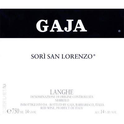 Gaja Sori San Lorenzo 1982 (1x300cl)