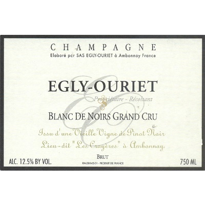 Egly-Ouriet Blanc de Noirs Grand Cru Les Crayeres NV (6x75cl)