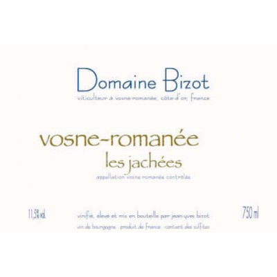 Bizot Vosne-Romanee Les Jachees 2014 (12x75cl)