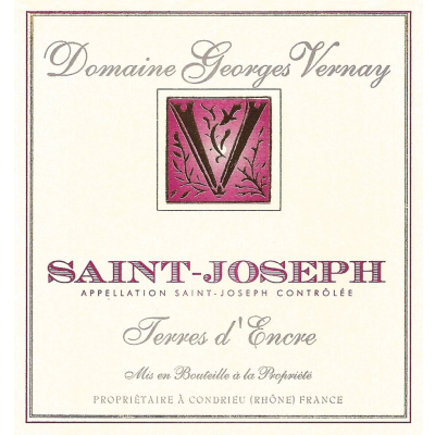 Georges Vernay Saint-Joseph Terres d'Encre 2021 (6x75cl)