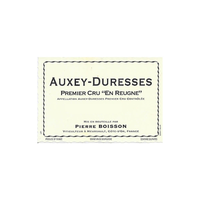 Pierre Boisson Auxey Duresses Blanc 1er Cru en Reugne 2020 (12x75cl)
