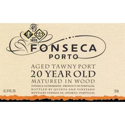 Fonseca 20 Years Old Tawny NV (12x75cl)