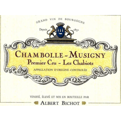 Albert Bichot Chambolle-Musigny 1er Cru Les Chabiots 2022 (6x75cl)