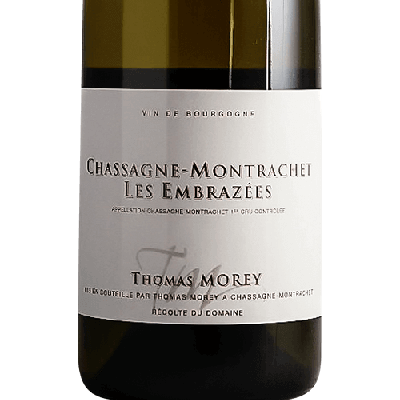 Thomas Morey Chassagne Montrachet 1er Cru Les Embrazees Blanc 2020 (6x75cl)
